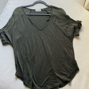 T. La Anthropologie, army green size medium